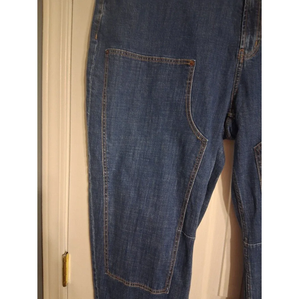 NWT Women's Old Navy High Waist Baggy Barrel Utility Jeans Size 22
